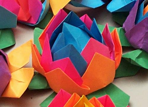 Daily photo - Origami Lotus Blossom