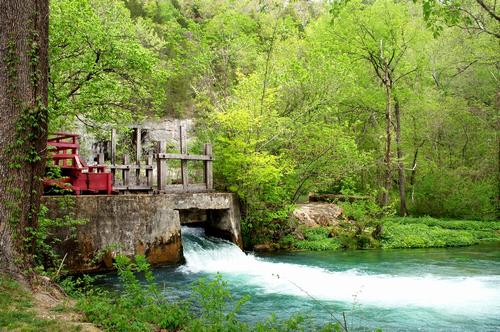 Daily photo - Dam at Alley Spring