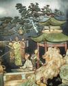 Chinese Lacquered Screen 2, 19th Century
Picture # 672
