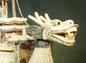 Ivory and Bone Dragon Boat, 19th century
Picture # 673
