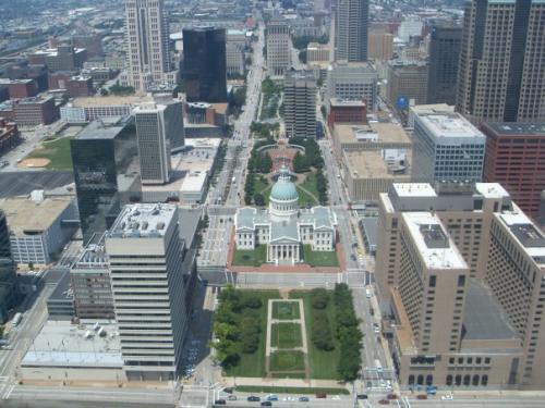 Daily photo - West of Gateway Arch in St. Louis